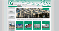 Desktop Screenshot of industrielledubeton.com